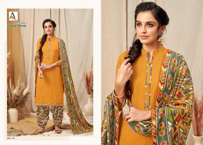 Alok Tarang Patiyala Winter Casual Daily Wear Printed Wool Pashmina Collection